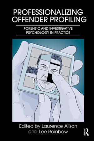 Cover of the book Professionalizing Offender Profiling by M. Grazia Busa
