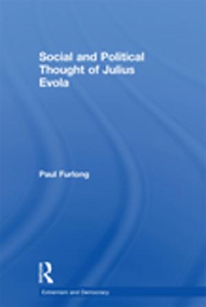 Cover of the book Social and Political Thought of Julius Evola by Remigio Ratti