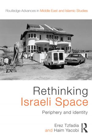 Cover of the book Rethinking Israeli Space by Brian Gee, edited by Anita McConnell