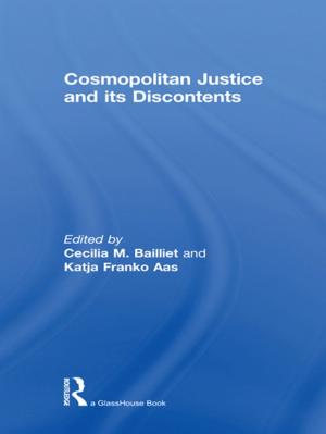 Cover of the book Cosmopolitan Justice and its Discontents by Robert E. Lee, Craig A. Everett