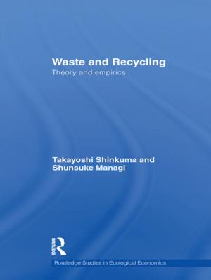 Book cover of Waste and Recycling