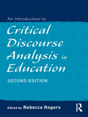 Cover of the book An Introduction to Critical Discourse Analysis in Education by Fabrice Jaumont, Kathleen Stein-Smith