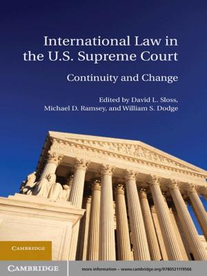 Cover of the book International Law in the U.S. Supreme Court by Metin Basoglu, Ebru Salcioglu