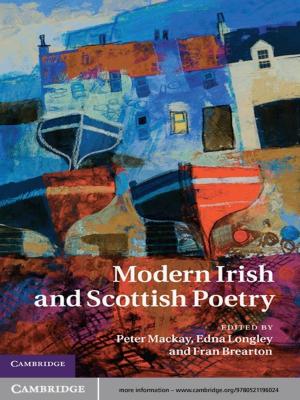 Cover of the book Modern Irish and Scottish Poetry by Judith M. Lieu
