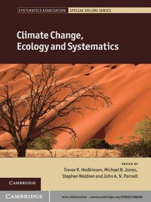 Cover of the book Climate Change, Ecology and Systematics by Damian  Chalmers, Gareth Davies, Giorgio Monti