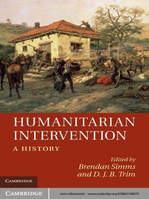 Cover of the book Humanitarian Intervention by Jeroen van van Dongen