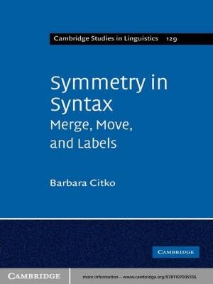 Cover of the book Symmetry in Syntax by Gregory K. Golden