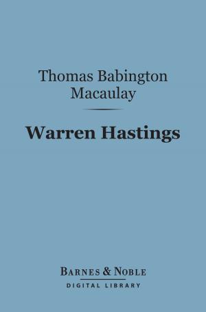 Book cover of Warren Hastings (Barnes & Noble Digital Library)