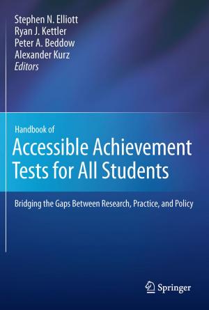 Cover of the book Handbook of Accessible Achievement Tests for All Students by J.B. Maynard