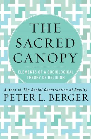 Book cover of The Sacred Canopy: Elements of a Sociological Theory of Religion