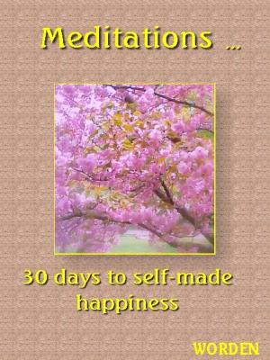Cover of the book Meditations: 30 days to self-made happiness by Vicky Wall