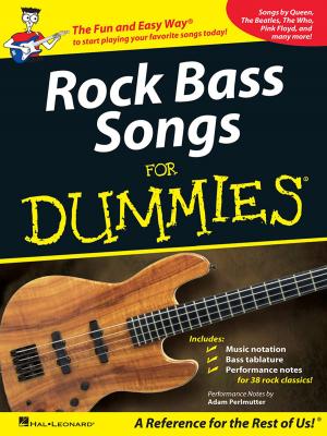 Cover of Rock Bass Songs for Dummies (Music Instruction)