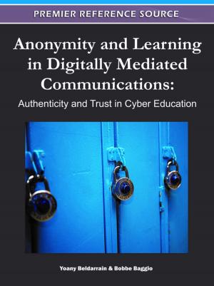 Cover of the book Anonymity and Learning in Digitally Mediated Communications by 