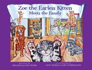 Book cover of Zoe the Earless Kitten