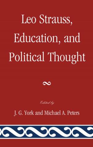 Book cover of Leo Strauss, Education, and Political Thought