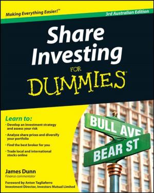 Cover of the book Share Investing For Dummies by Jiyang Wang, Soshu Kirihara