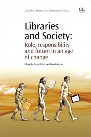 Cover of the book Libraries and Society by Ian T. Cameron, R. Raman