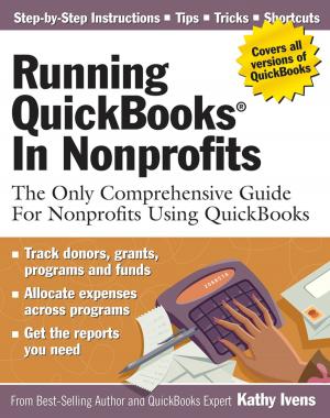 Book cover of Running QuickBooks in Nonprofits