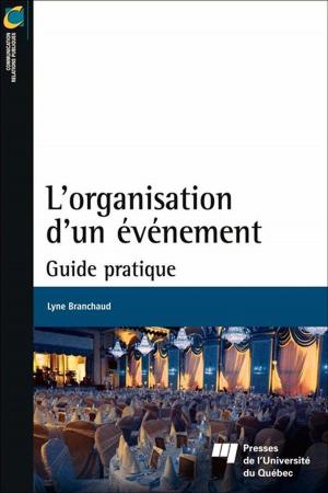 Cover of the book L'organisation d'un événement by Jacqueline Cardinal