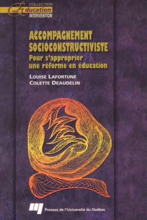Cover of the book Accompagnement socioconstructiviste by Éric Mottet, Frédéric Lasserre, Barthélémy Courmont