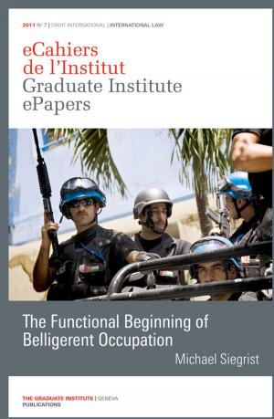 Cover of the book The Functional Beginning of Belligerent Occupation by Jean-Luc Maurer, Gilbert Étienne, Jean-François Billeter