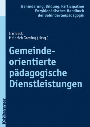Book cover of Gemeindeorientierte pädagogische Dienstleistungen
