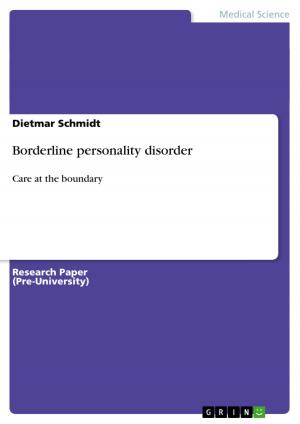 Cover of the book Borderline personality disorder by Michael Henschke