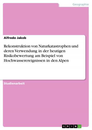 Cover of the book Rekonstruktion von Naturkatastrophen und deren Verwendung in der heutigen Risikobewertung am Beispiel von Hochwasserereignissen in den Alpen by Sarah Weihrauch