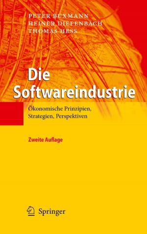 Cover of the book Die Softwareindustrie by Ludwig C. Weber