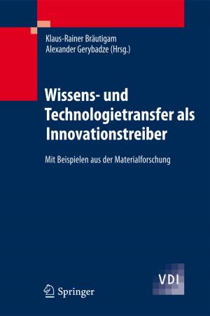 Cover of the book Wissens- und Technologietransfer als Innovationstreiber by Frank Wisotzky