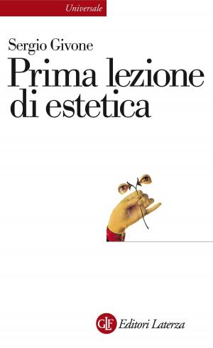 Cover of the book Prima lezione di estetica by Franca Pinto Minerva, Franco Frabboni