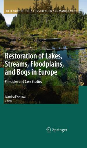 Cover of the book Restoration of Lakes, Streams, Floodplains, and Bogs in Europe by Henk A. Becker, C.F. Hollander, Steering Committee on Future Health Scenarios
