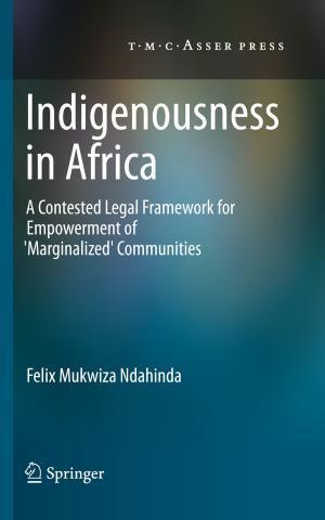Cover of the book Indigenousness in Africa by Olga Batura