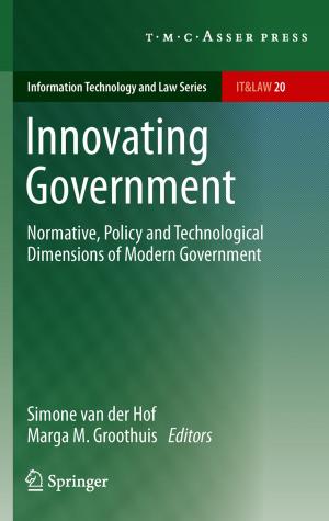 Cover of the book Innovating Government by Annemieke van Verseveld