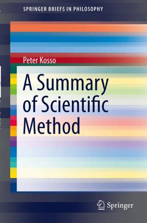 Cover of the book A Summary of Scientific Method by J. Marks