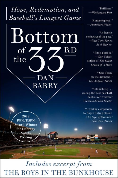 Cover of the book Bottom of the 33rd by Dan Barry, HarperCollins e-books