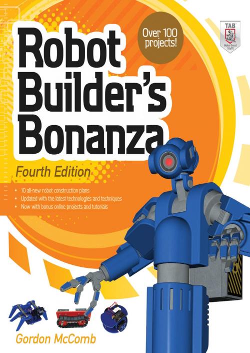 Cover of the book Robot Builder's Bonanza, 4th Edition by Gordon McComb, McGraw-Hill Education