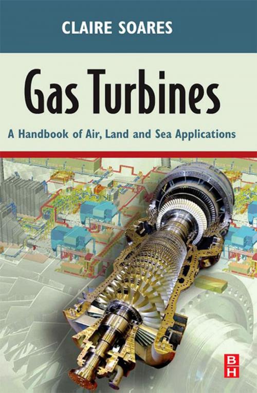 Cover of the book Gas Turbines by Claire Soares, Elsevier Science