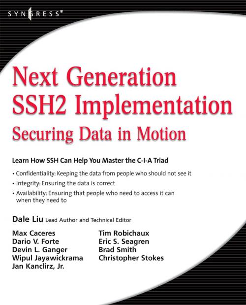 Cover of the book Next Generation SSH2 Implementation by Dale Liu, Elsevier Science