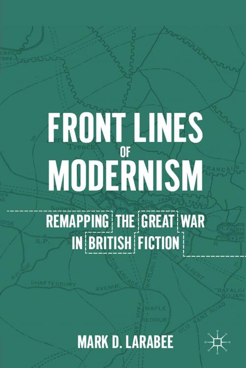 Cover of the book Front Lines of Modernism by M. Larabee, Palgrave Macmillan US