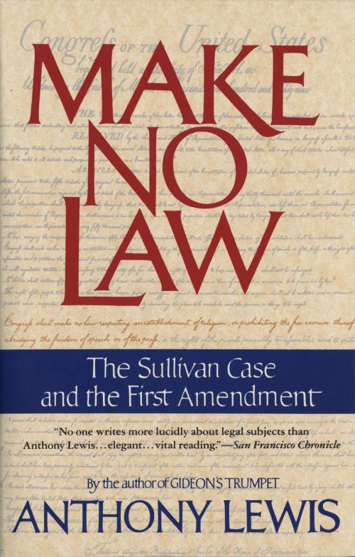 Cover of the book Make No Law by Anthony Lewis, Knopf Doubleday Publishing Group