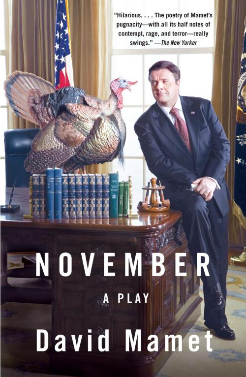 Cover of the book November by David Mamet, Knopf Doubleday Publishing Group