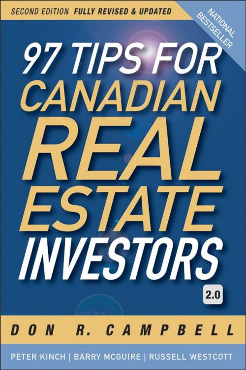 Cover of the book 97 Tips for Canadian Real Estate Investors 2.0 by Don R. Campbell, Peter Kinch, Barry McGuire, Russell Westcott, Wiley