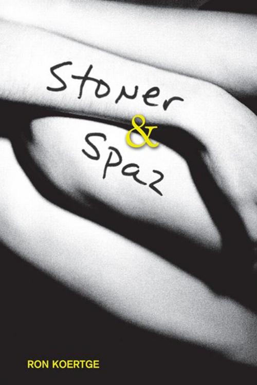 Cover of the book Stoner & Spaz by Ron Koertge, Candlewick Press
