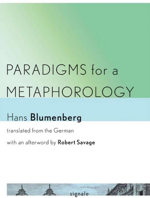 Cover of the book Paradigms for a Metaphorology by Hans Blumenberg, Cornell University Press