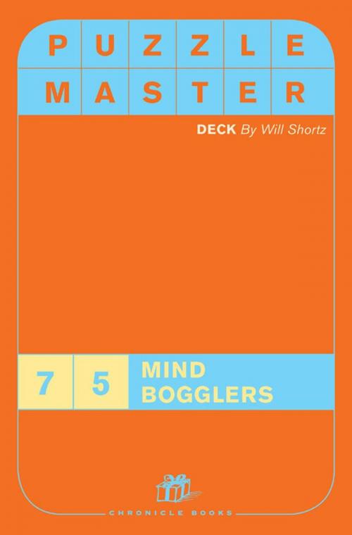 Cover of the book Puzzlemaster Deck: 75 Mind Bogglers by Will Shortz, Chronicle Books LLC