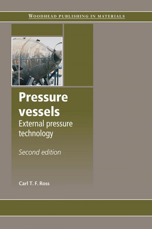Cover of the book Pressure Vessels by Carl T. F. Ross, Elsevier Science