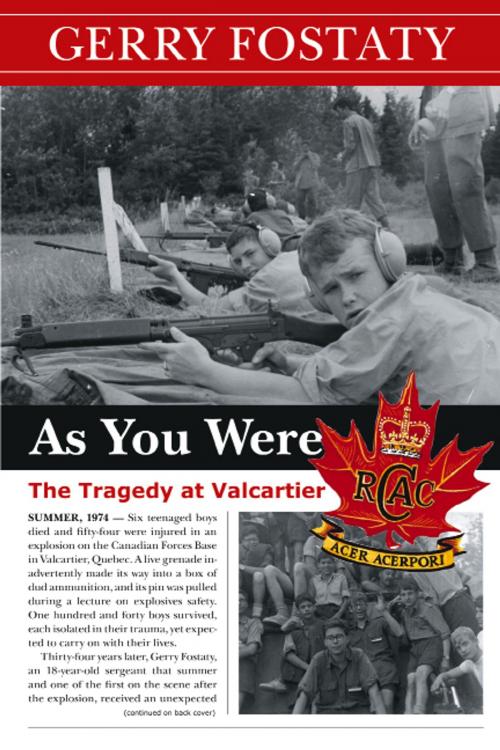 Cover of the book As You Were: The Tragedy at Valcartier by Gerry Fostaty, Goose Lane Editions