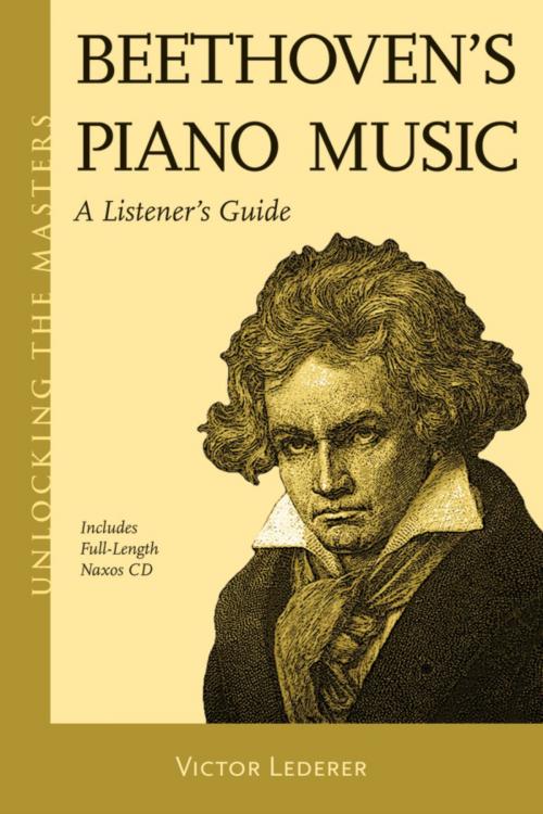 Cover of the book Beethoven's Piano Music by Victor Lederer, Amadeus