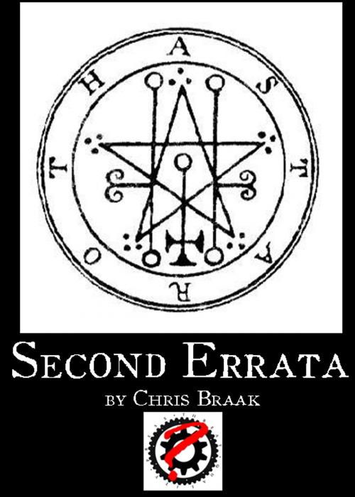 Cover of the book Second Errata by Chris Braak, Chris Braak